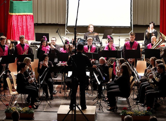 Der Musikverein Reichenbach bei seinem Jubilumskonzert   | Foto: Heidi Fssel