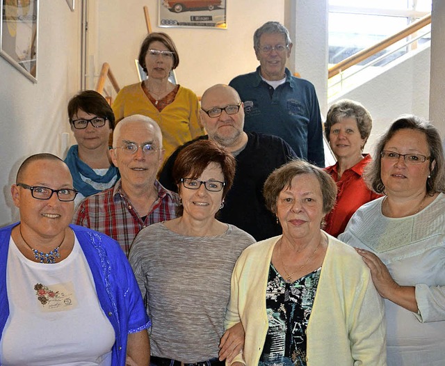 Der Vorstand des AWO-Ortsvereins: Von ...Reihe: Doris Zinkhan und Dirk Feltes.   | Foto: M. Weber-Kroker