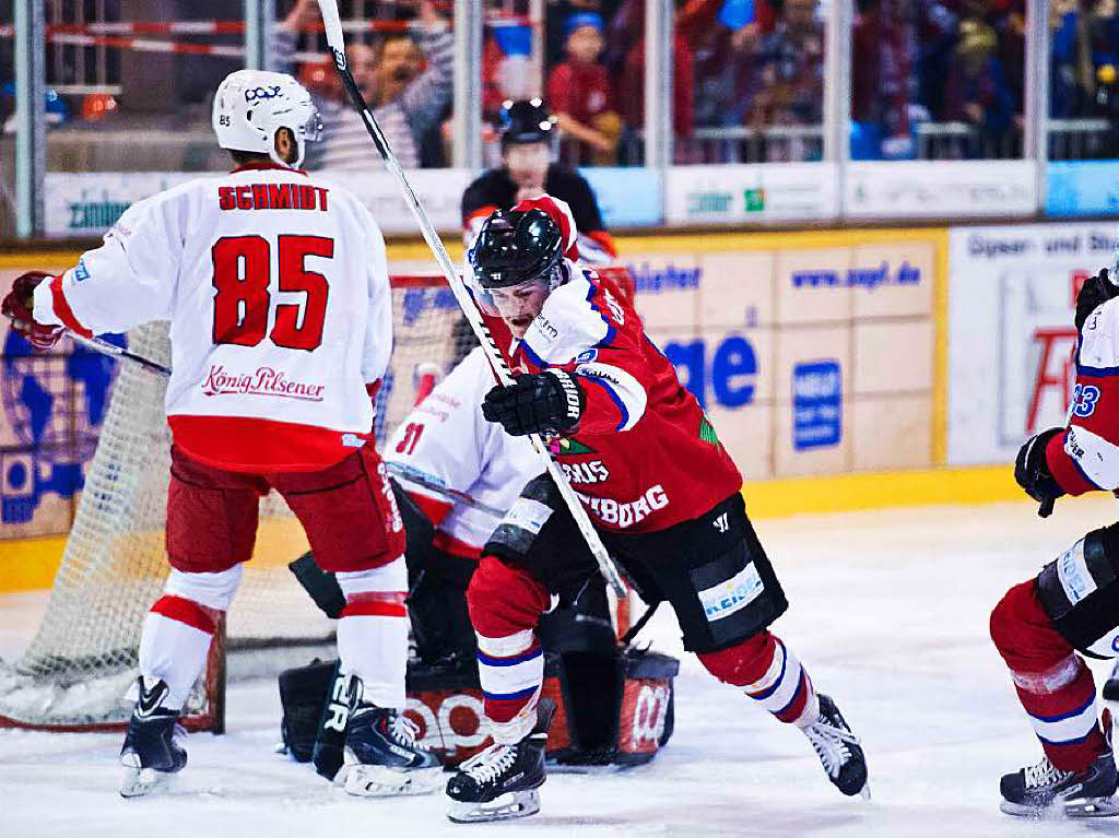 EHC Freiburg gegen EV Duisburg im Playoff-Finale