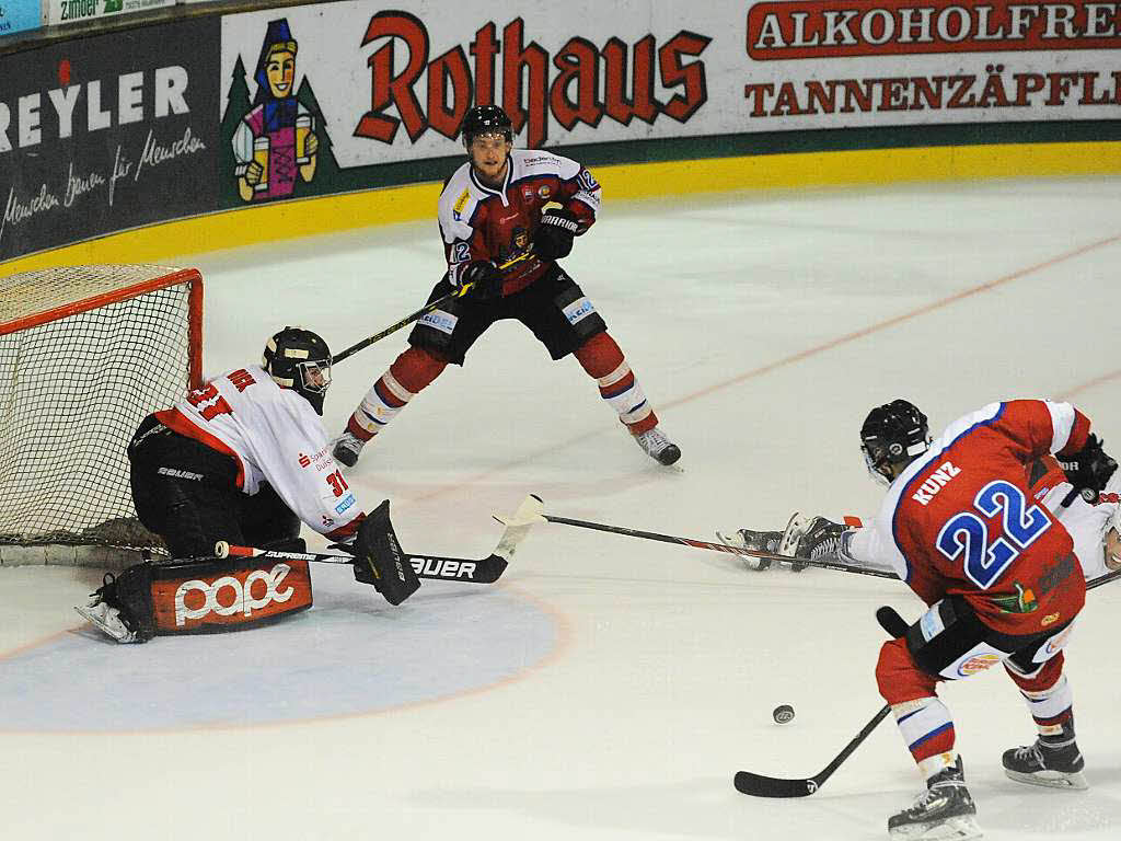 EHC Freiburg gegen EV Duisburg im Playoff-Finale