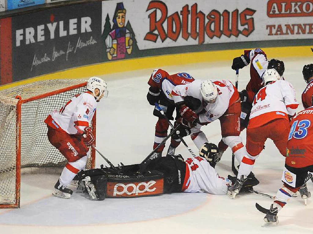 EHC Freiburg gegen EV Duisburg im Playoff-Finale