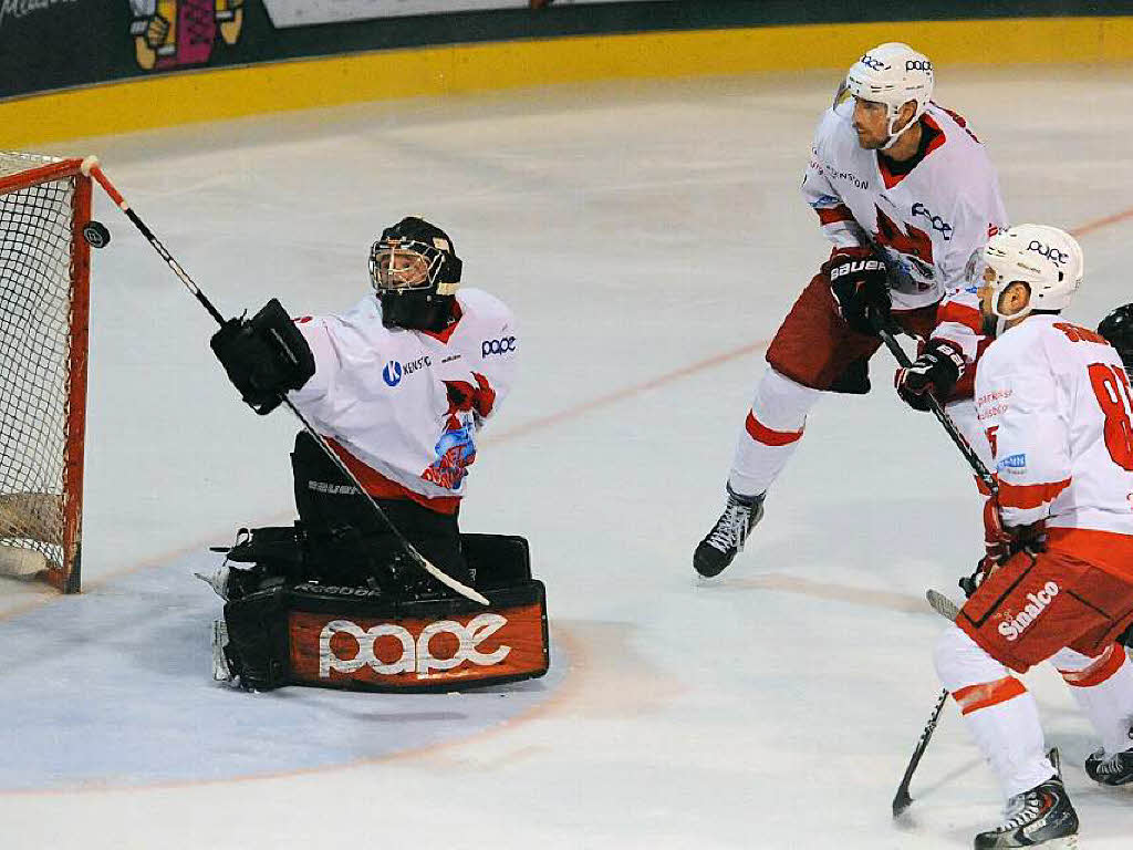 EHC Freiburg gegen EV Duisburg im Playoff-Finale