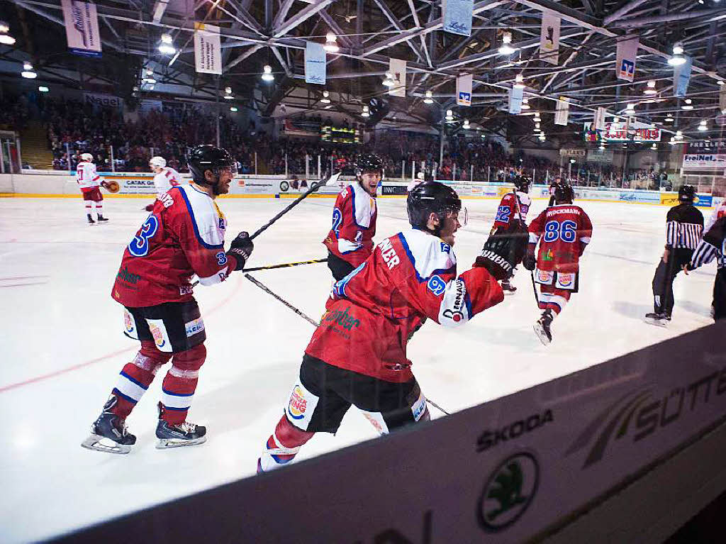 EHC Freiburg gegen EV Duisburg im Playoff-Finale