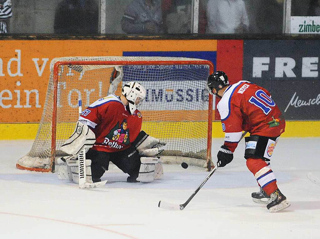 EHC Freiburg gegen EV Duisburg im Playoff-Finale