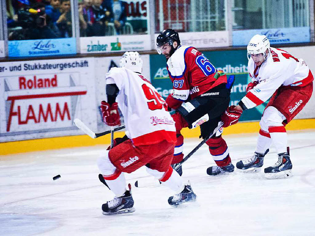 EHC Freiburg gegen EV Duisburg im Playoff-Finale