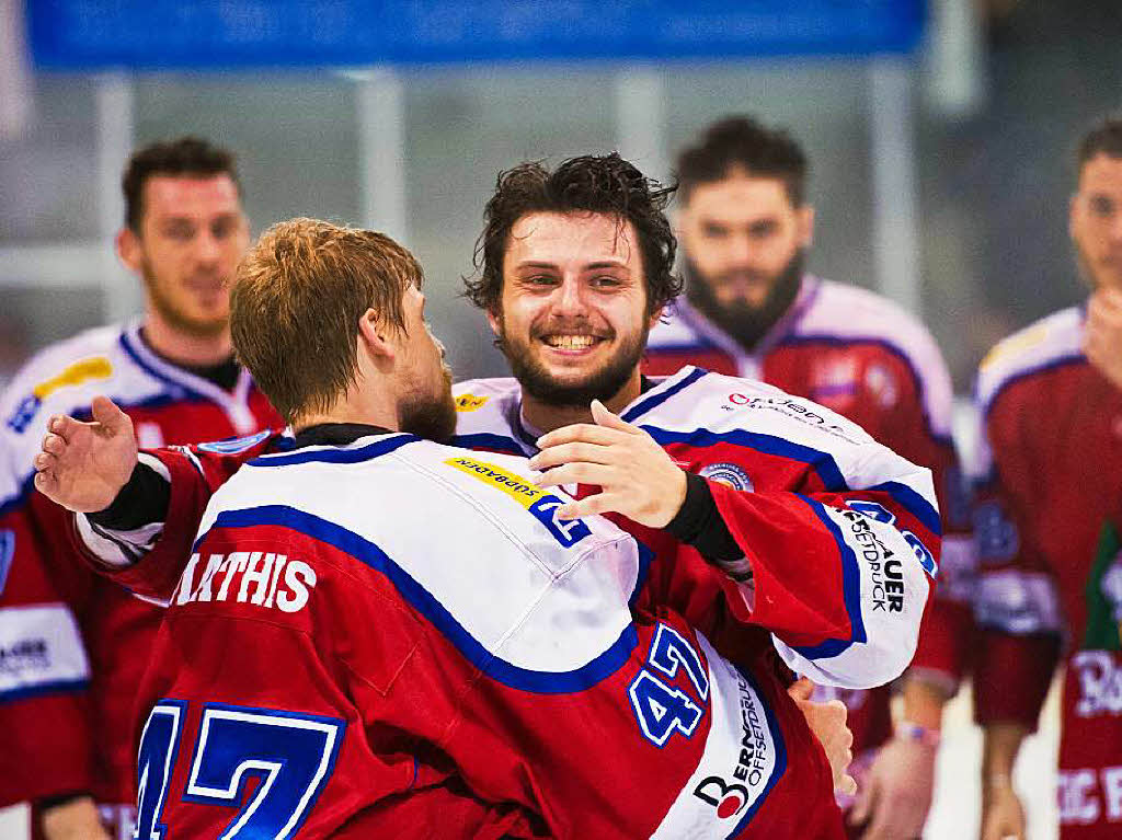 Aufstieg: Der EHC Freiburg ist in der DEL2.