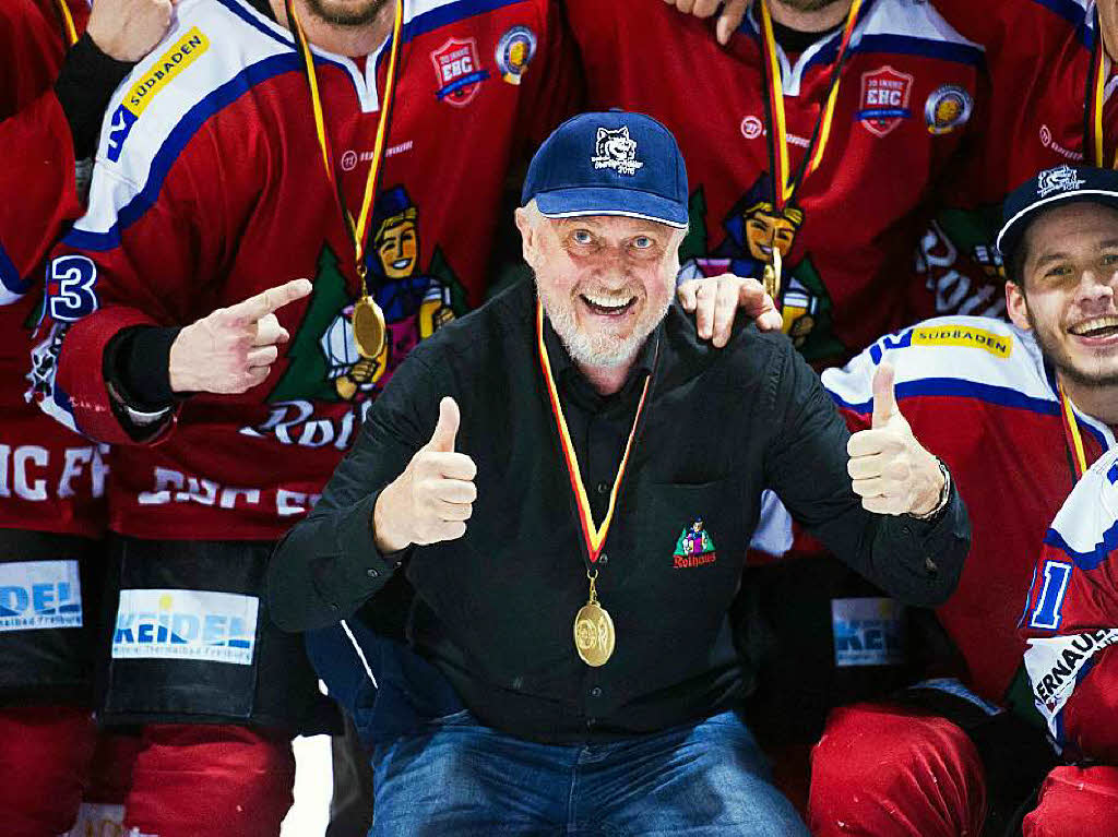 Aufstieg: Der EHC Freiburg ist in der DEL2.