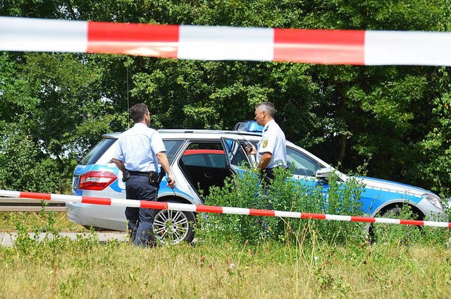 Die Ermittlungen der Polizei in Neuenb...wie sich jetzt auch vor Gericht zeigt.  | Foto: Gabriele Babeck-Reinsch