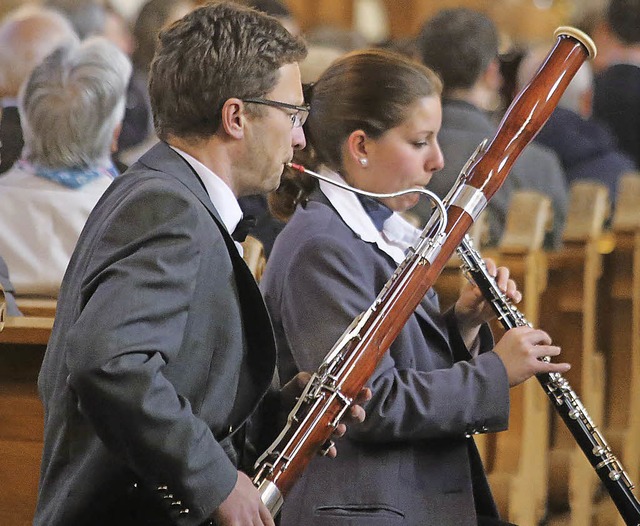 Holzblser mit Oboe und Fagott  | Foto: sandra decoux-kone