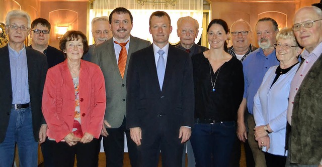 Ehrungen und Wahlen bei der CDU  Zell ...r, Elfriede Rapp und Bernhard Schmid.   | Foto: Paul Berger