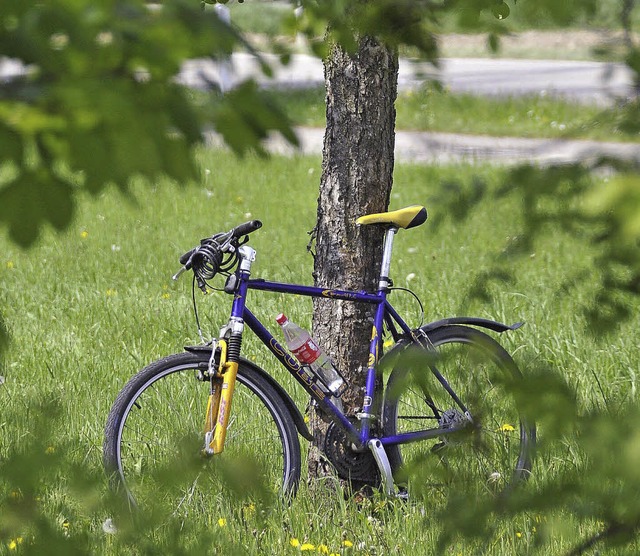 Rad macht Pause.   | Foto: I. Schneider