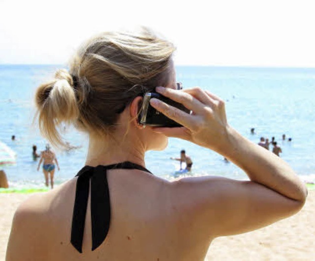 Urlaub mit Smartphone kann jeder. Absc... sehr viel schwieriger, tut aber gut.   | Foto: dpa