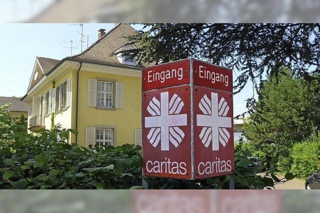 Caritas zieht zur Flchtlingsunterkunft in Lrrach-Haagen