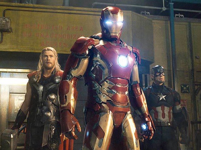 Die Filmfiguren Thor (links), Iron Man (Mitte) und Captain America.  | Foto: Marvel