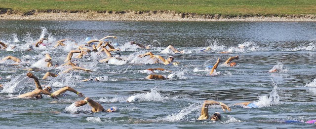 Am Sonntag fllt in Rheinfelden der Startschuss  in der Triathlonliga.   | Foto: Murst