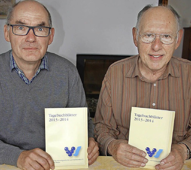 Uwe Khl (links) und Werner Hagenbach ...e seit Jahrzehnten sehr gefragt sind.   | Foto: Frey