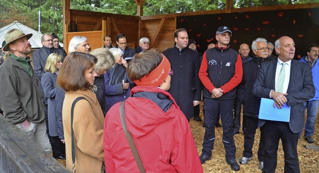 Anfang Dezember machte sich der Aussch...n Bild von der Anlage in Herrischried.  | Foto: krug