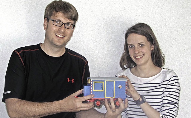 Tamara Ketterer und David Grau wnsche...er ist als dieses Model von Playmobil.  | Foto: zvg