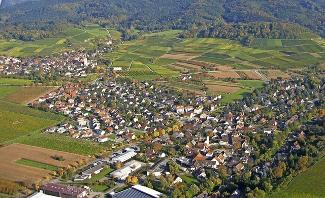 Ballrechten-Dottingen hat sich in den ...eise mit dem Wachstum der  Baugebiete.  | Foto: privat