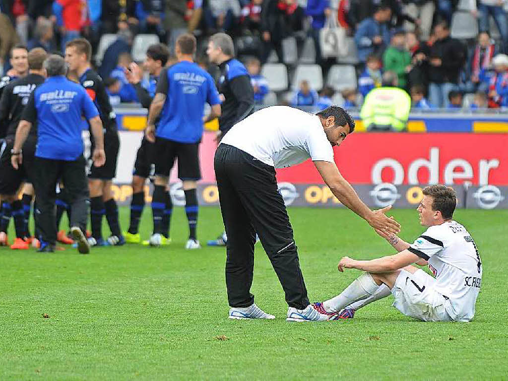 Eine gute Halbzeit reicht eben nicht, der Sport-Club verliert mit 1:2.