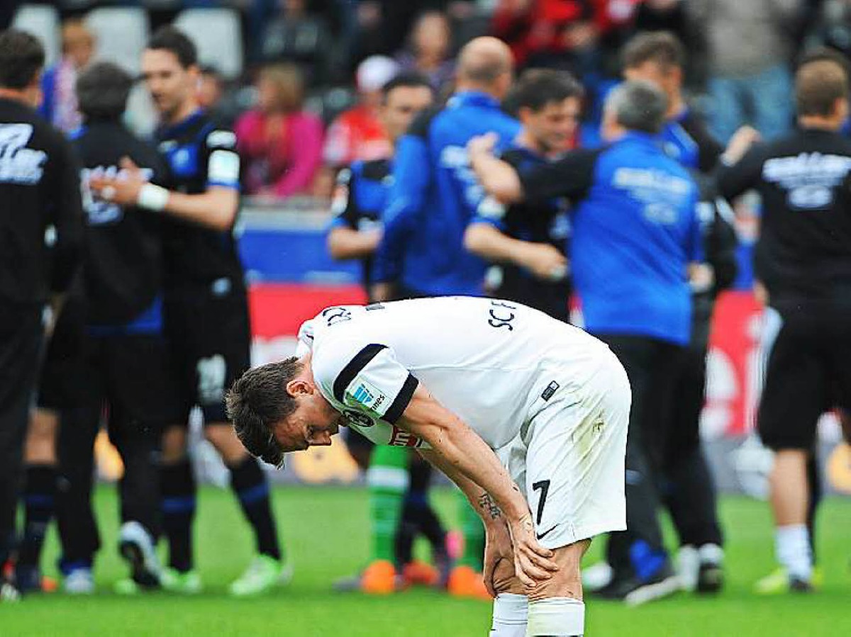 Eine gute Halbzeit reicht eben nicht, der Sport-Club verliert mit 1:2.