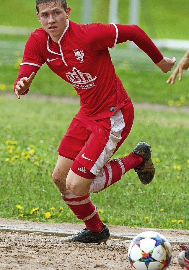 Mario Kurth gelang das Tor des Tages.   | Foto: wolfgang Scheu