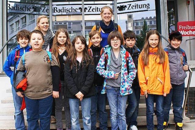 Zisch-Klassen bei der BZ, Frhjahrsprojekt 2015/ II