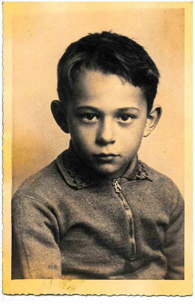 Heinz Hadrossek im Alter von  acht Jahren  | Foto: Hadrossek