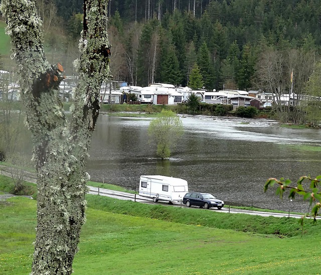 Hochwasser am 3, Mai 2015  | Foto: Thomas Binder