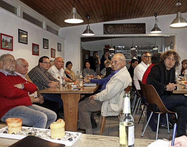 Guten Zuspruch fand die  Frhjahrszusa... im Sportheim der SG Grenzach-Wyhlen.   | Foto: Albert Greiner