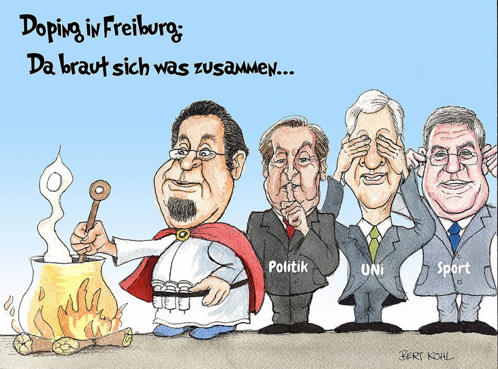 Doping in Freiburg  | Foto: Bert Kohl 