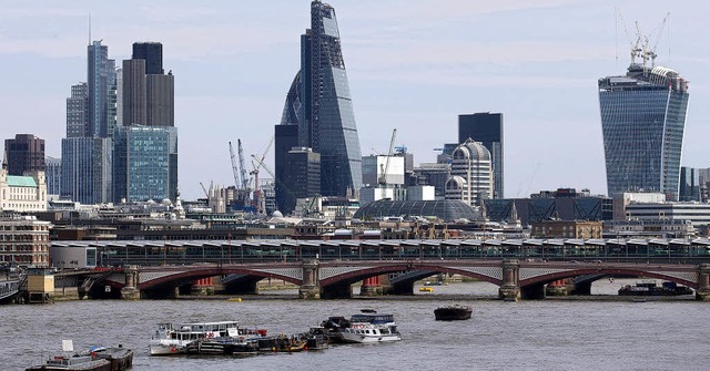 Hochhuser in London &#8211; fr die meisten unbezahlbarer Wohnraum  | Foto: AFP