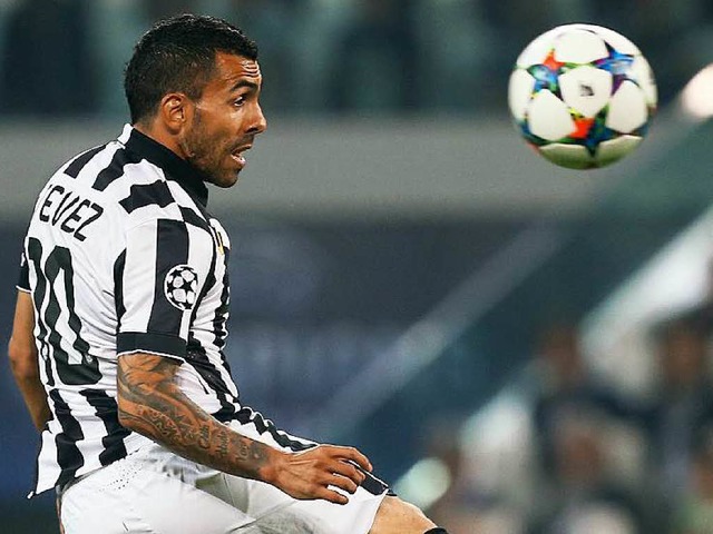 Tor fr Juve: Carlos Tevez   | Foto: afp