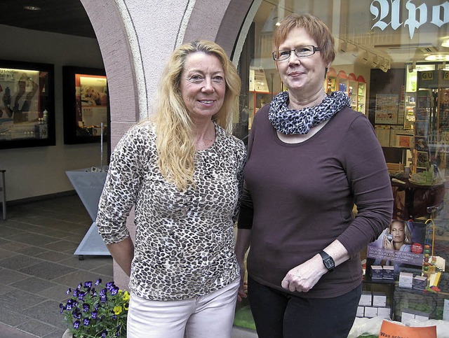 Zwei Diabetes-Expertinnen aus dem ober...ra Hofmann (links) und  Brbel Hruby.   | Foto: Hildegard Karig
