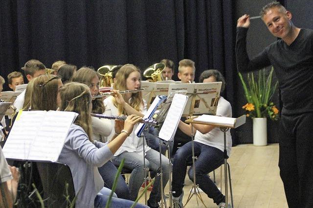 Schulorchester in neuer Harmonie