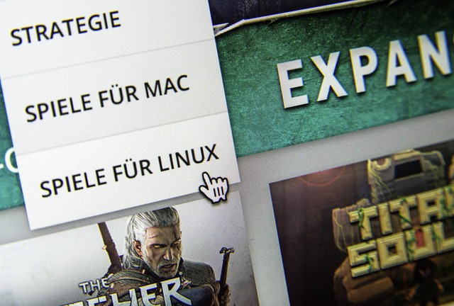 Downloadplattformen wie Steam  oder GO... mehr Titel auch fr Linux und Mac an.  | Foto: dpa-tmn