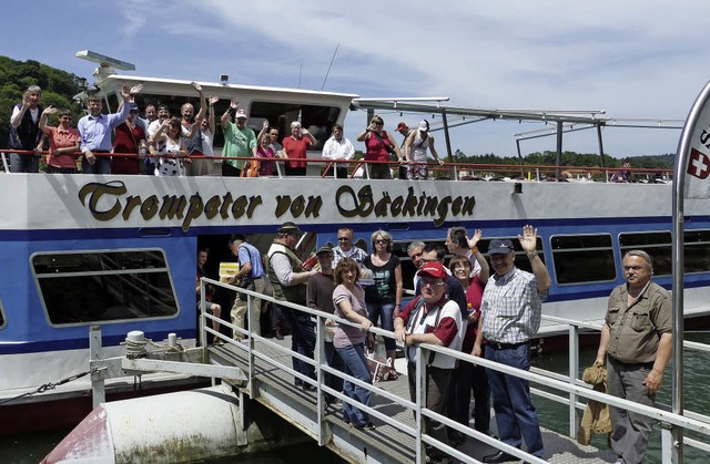 Die beliebte Schifffahrt auf dem Rhein...auf dem Programm fr die Behinderten.   | Foto: Archifoto: Marion Rank