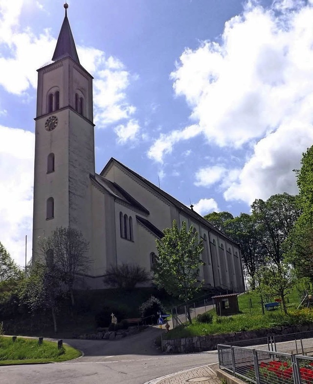 Immer im Mai steht Rickenbachs Pfarrki...zheiligen St. Gordian und St. Epimach.  | Foto: adam