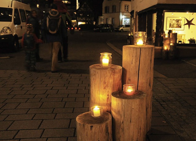 Das Lichterfest ist eine der vielen Ve...r Schopfheimer Gewerbeverein  stemmt.   | Foto: archivfoto: Robert Bergmann