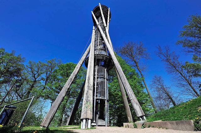 Schlossbergturm: nicht mehr lange stabil  | Foto: Thomas Kunz