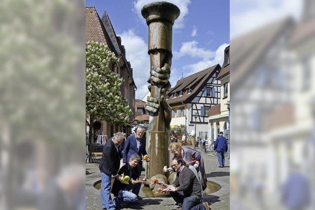 Schneckenbrunnen hat Geburtstag - vor 20 Jahren war er noch umstritten