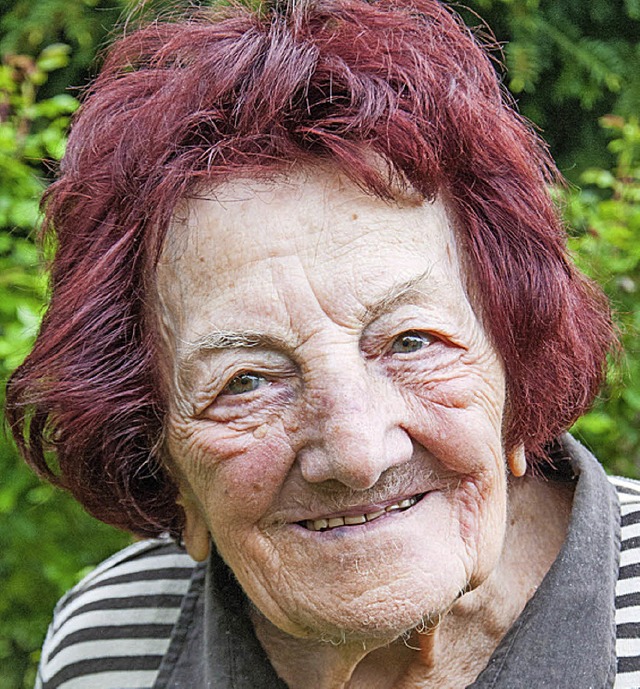 Antionia Esser feiert heute ihren 90. Geburtstag.  | Foto: Olaf Michel