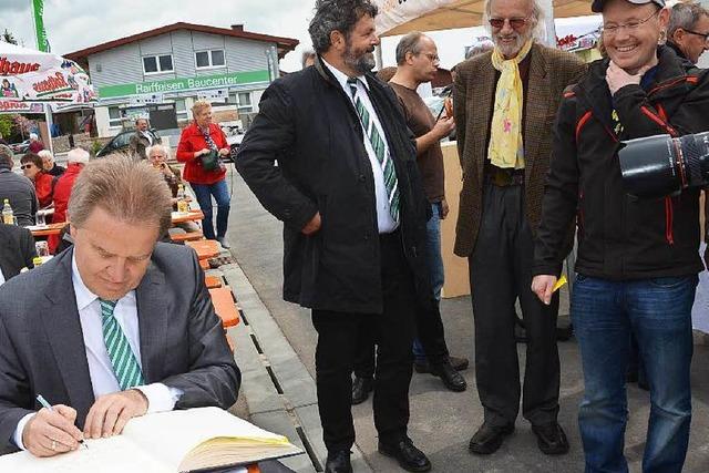 Fotos: Einweihung Bonndorfer Nahwrmenetz