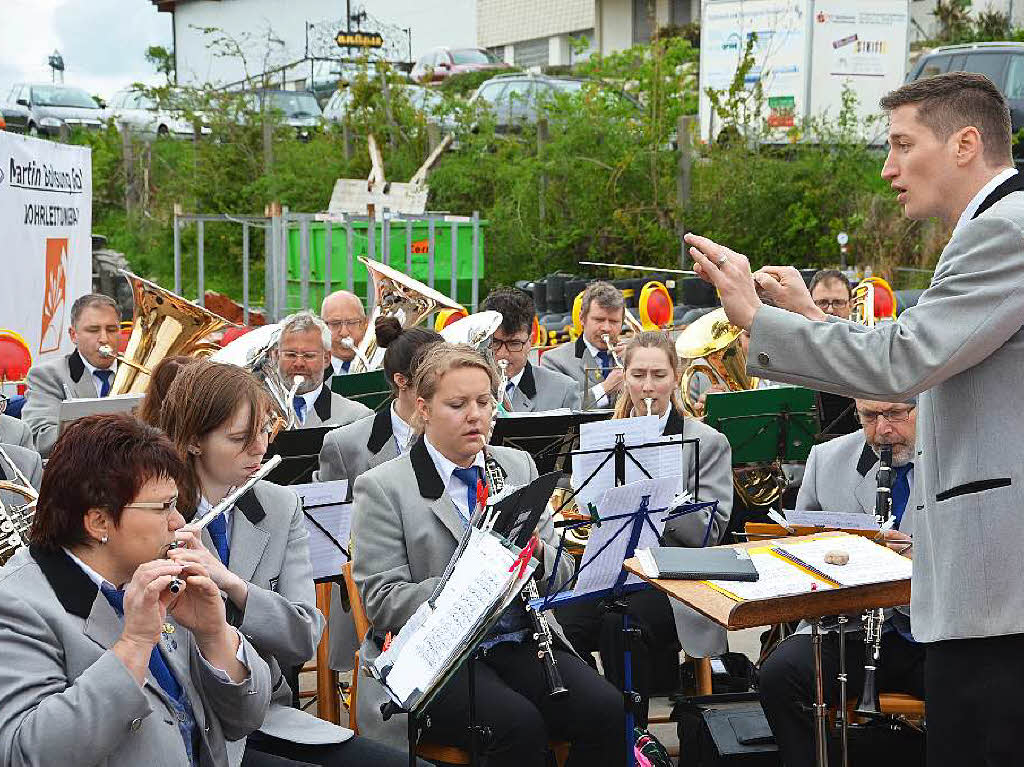 Die Stadtmusik Bonndorf sorgte fr die musikalische Unterhaltung.