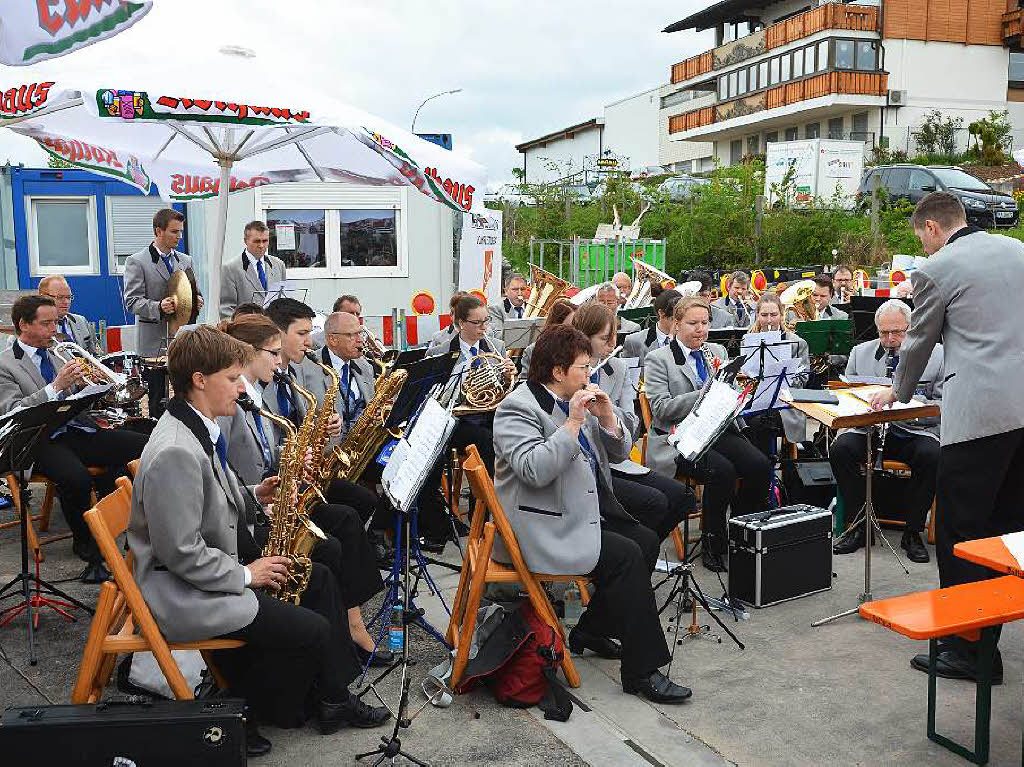 Der Festakt wurde umrahmt von der Stadtmusik Bonndorf.