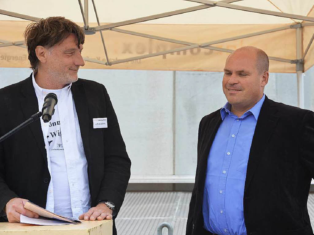 Achim Achatz und Harald Volk (Dunkermotoren)