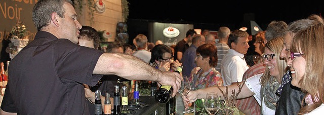 Geschmackserlebnisse sowie anregende G...Badische Weinmesse am Wochenende aus.   | Foto: H. Rderer