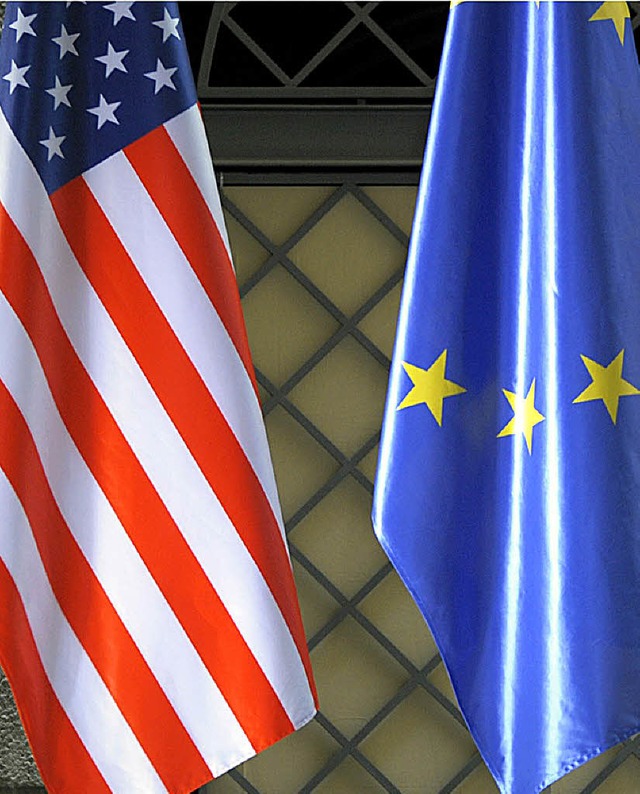 Der Freihandelspakt von Europa und den USAist umstritten.   | Foto: dpa