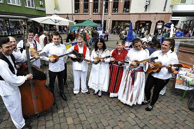 Eurpoa-Fest auf dem Kartoffelmarkt