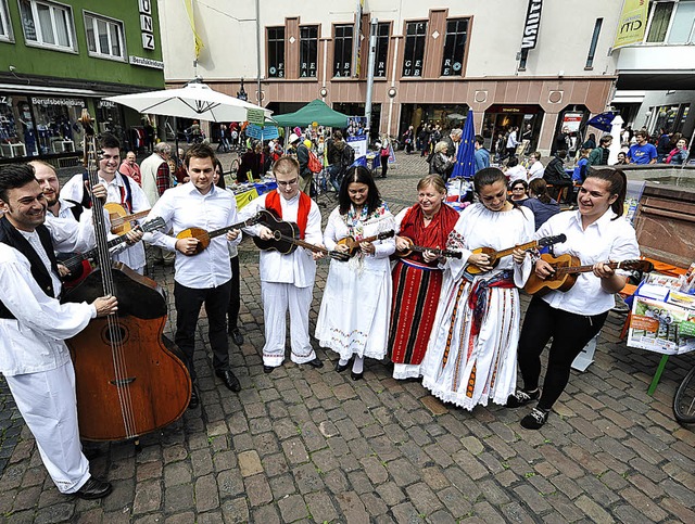 Das Ensemble der Kroatischen Katholischen Mission Freiburg  | Foto: t. kunz